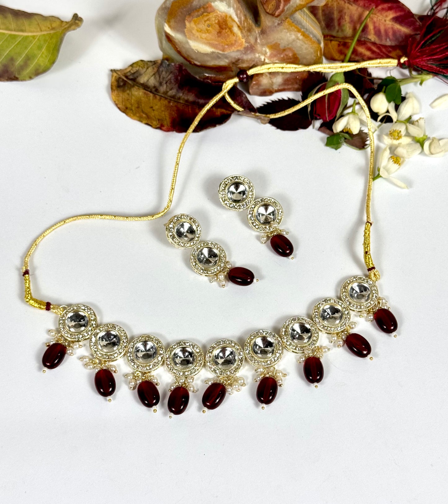 Imported Kundn Necklace set