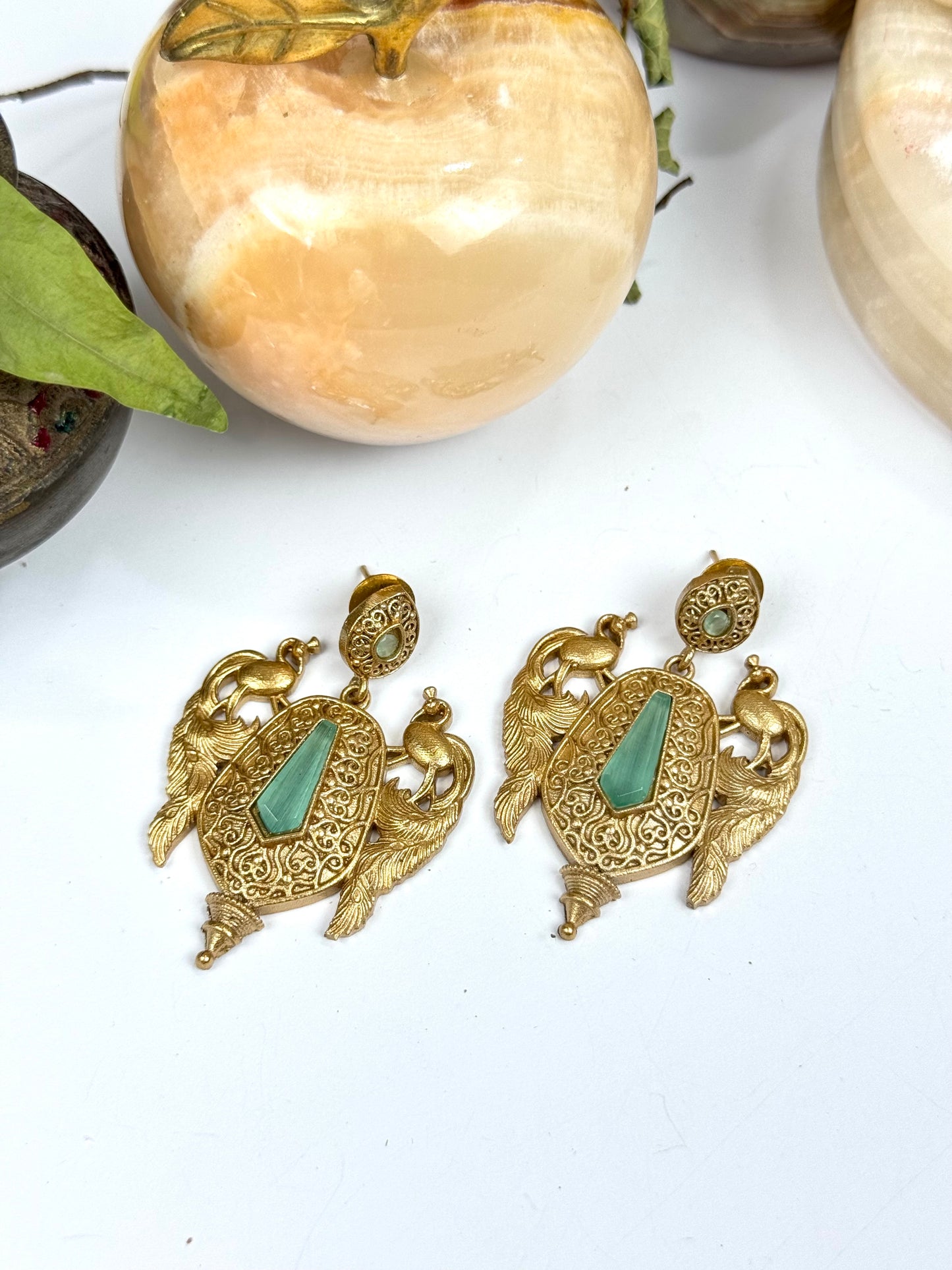 Premium Brass made oxidised Earrings