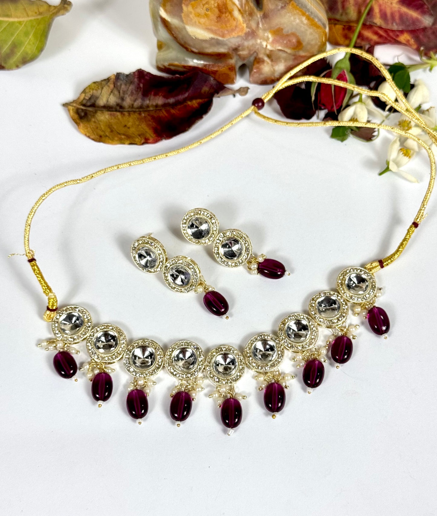 Imported Kundn Necklace set