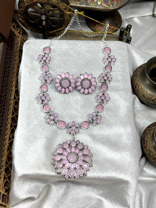 Premium Oxidised Dastan Set brass made