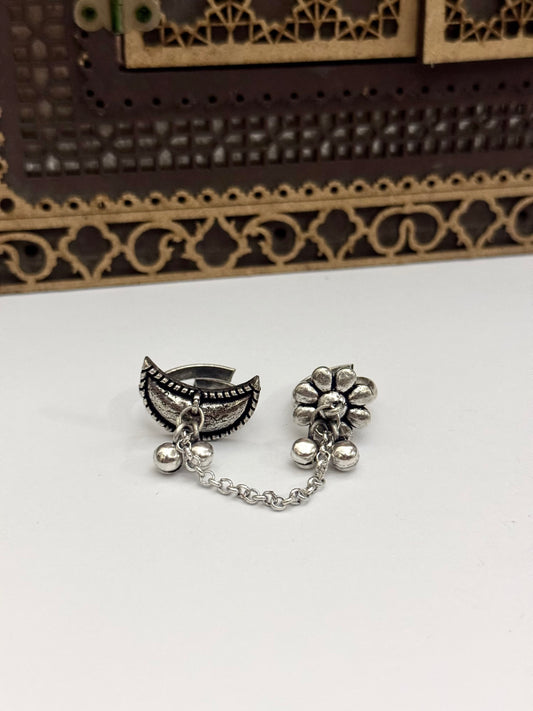 Premium brass made oxidised Ring