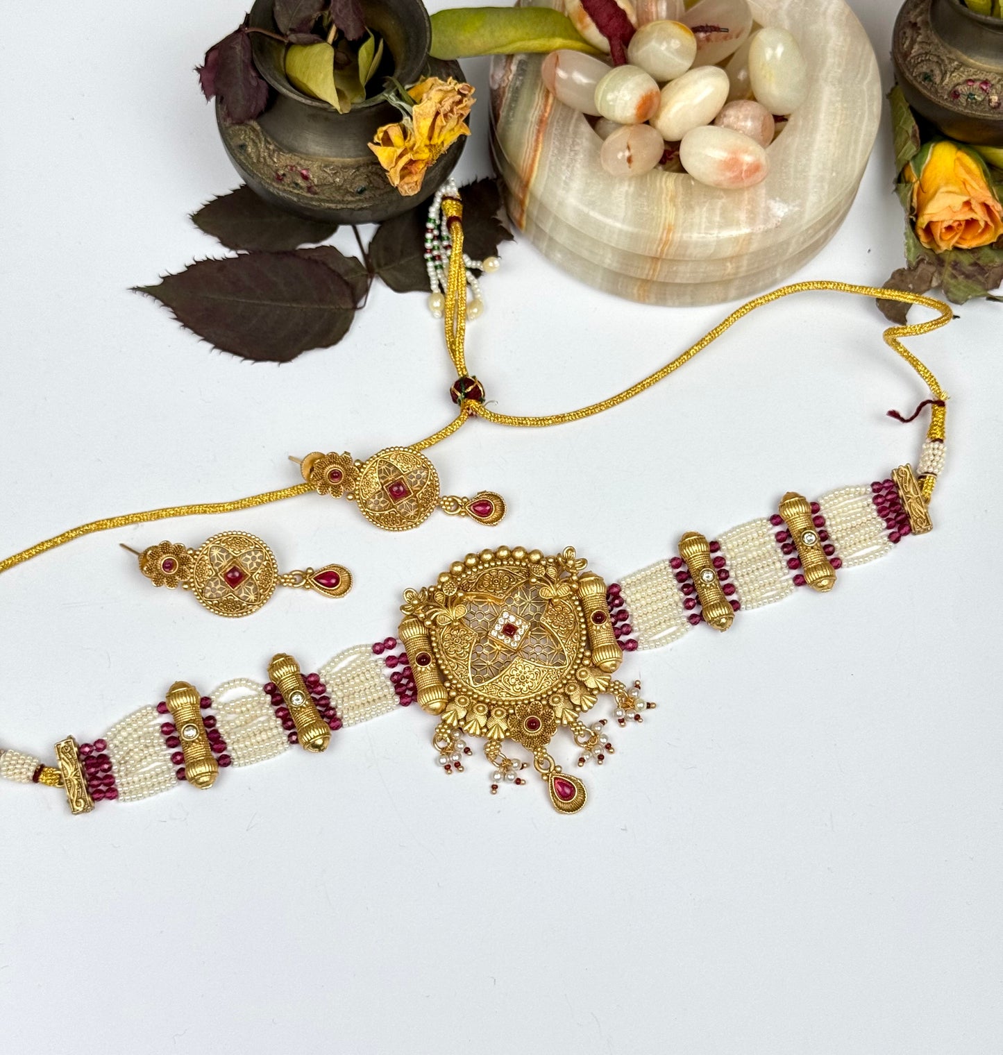 Rajwadi designer Hawa Choker set