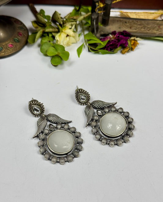 Premium Oxidised Anissa Earrings