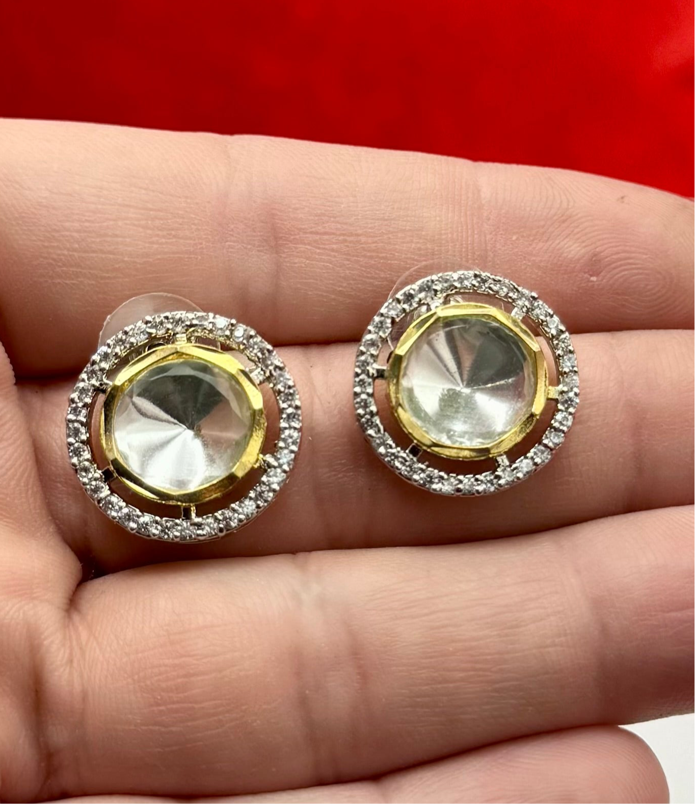 Imported Kundn Zircon Tops