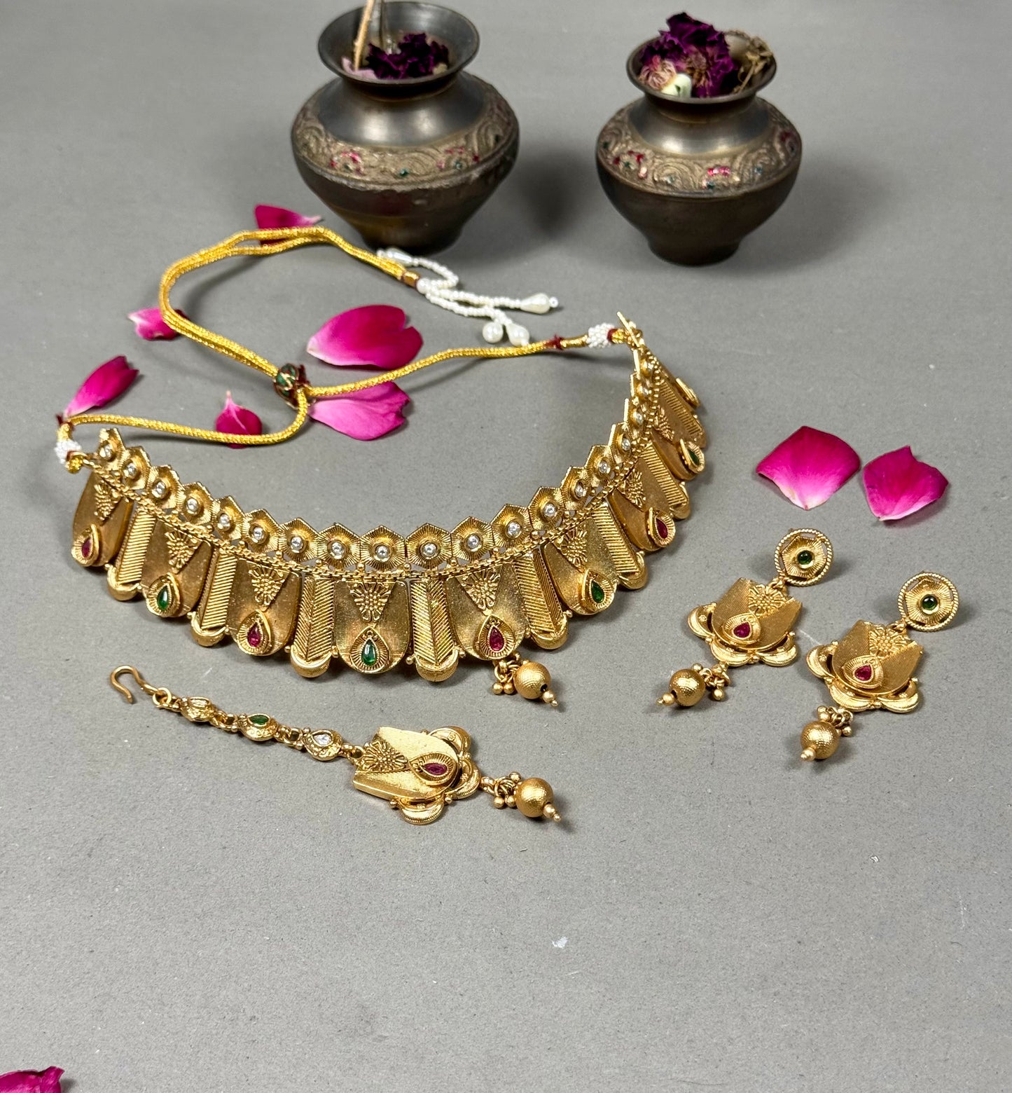 Rajwadi Choker Set