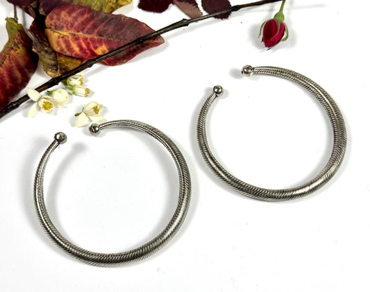 Oxidised German silver Foot wear