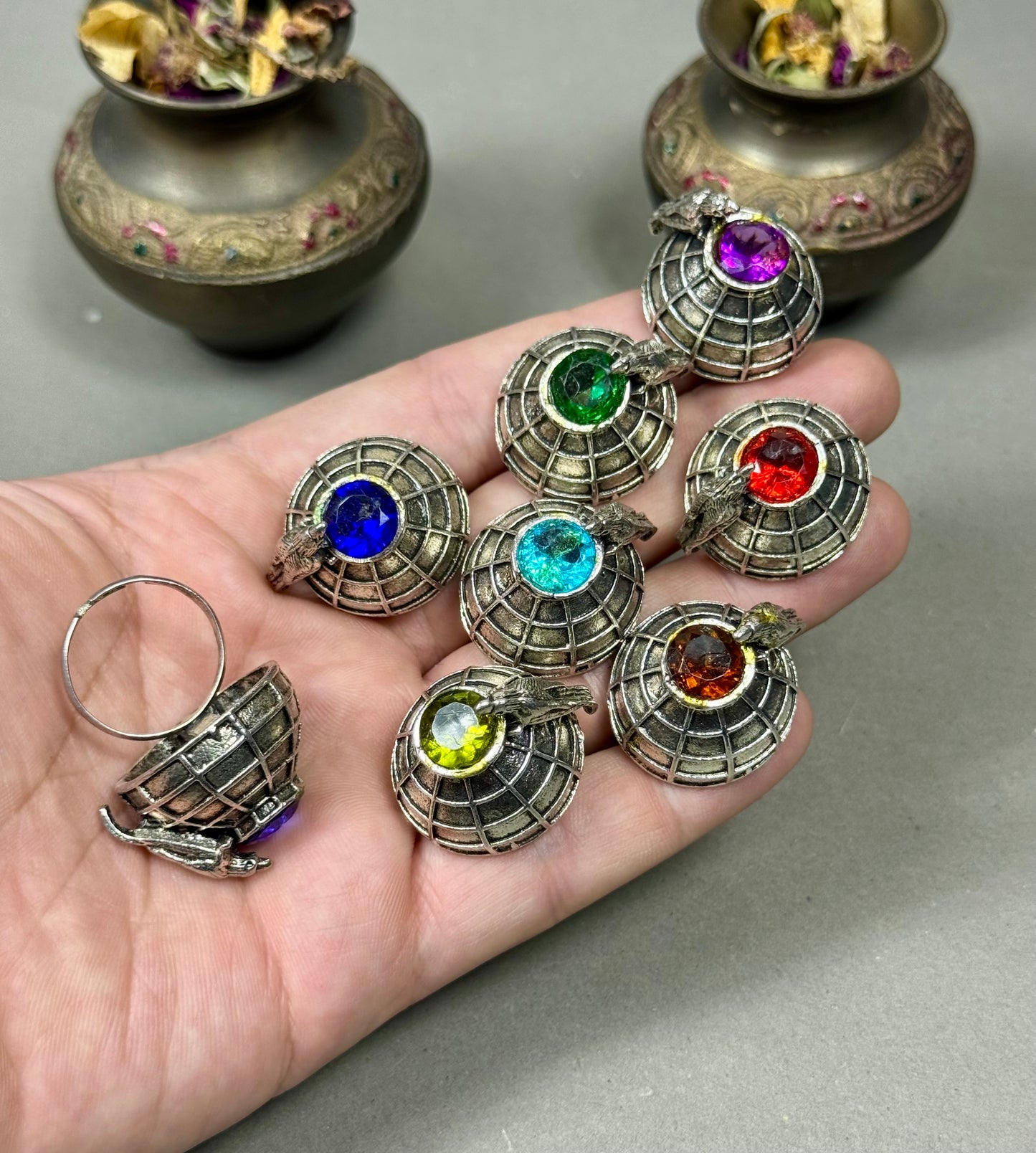 Thirsty Crow Adjustable Ring