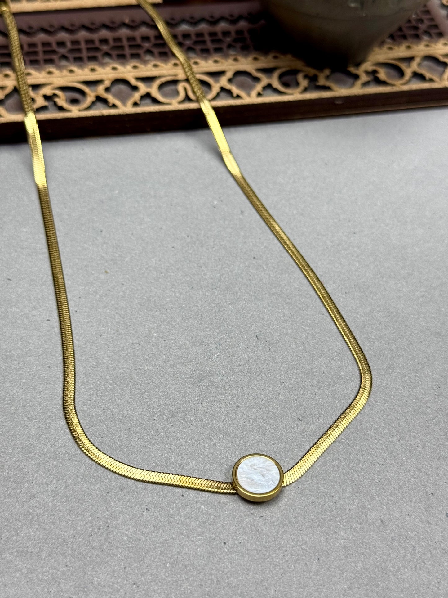 Stainless stell long Necklace