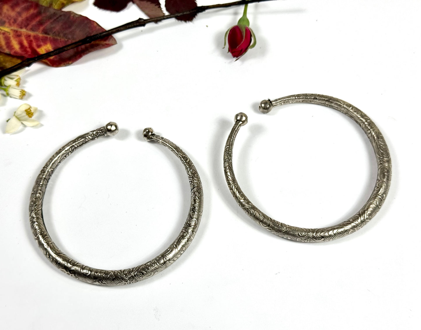 Oxidised German silver Foot wear