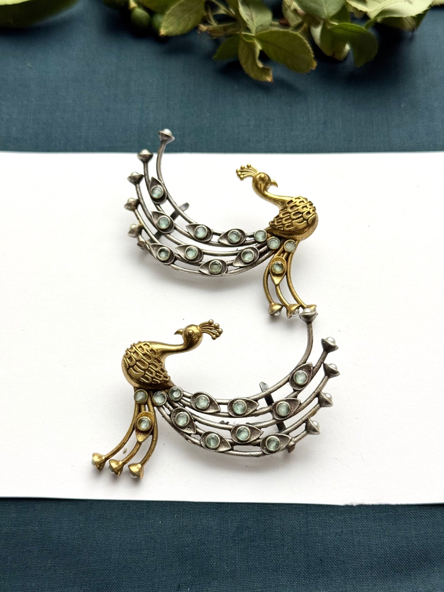 Premium Brass made oxidised Earcufs