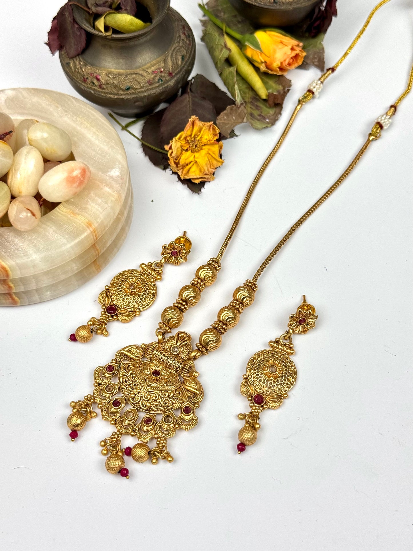 Rajwadi Chain Mala set