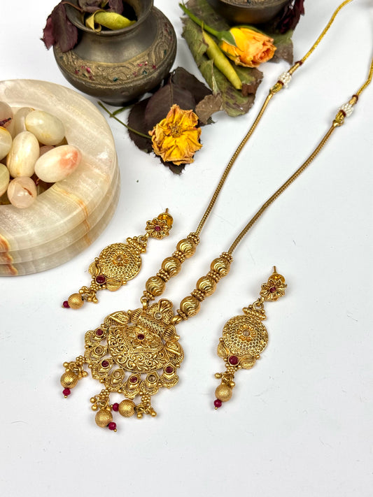 Rajwadi Chain Mala set