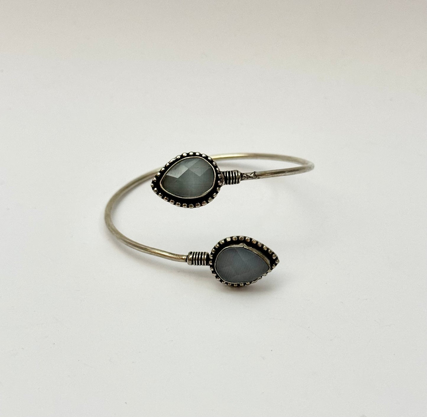Oxidised Adjustable Bangle