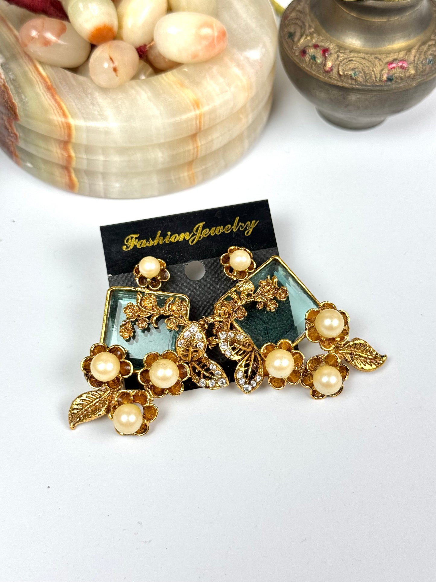 Egyptian Stone Earrings