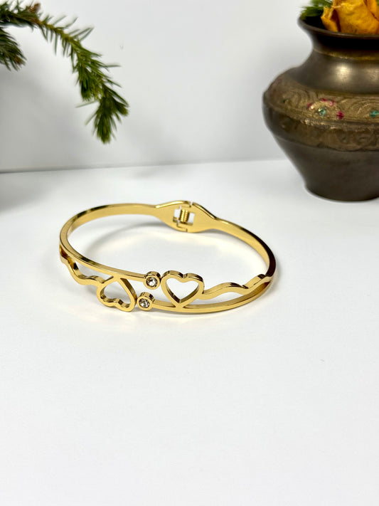 Stainless steel openable Bangle