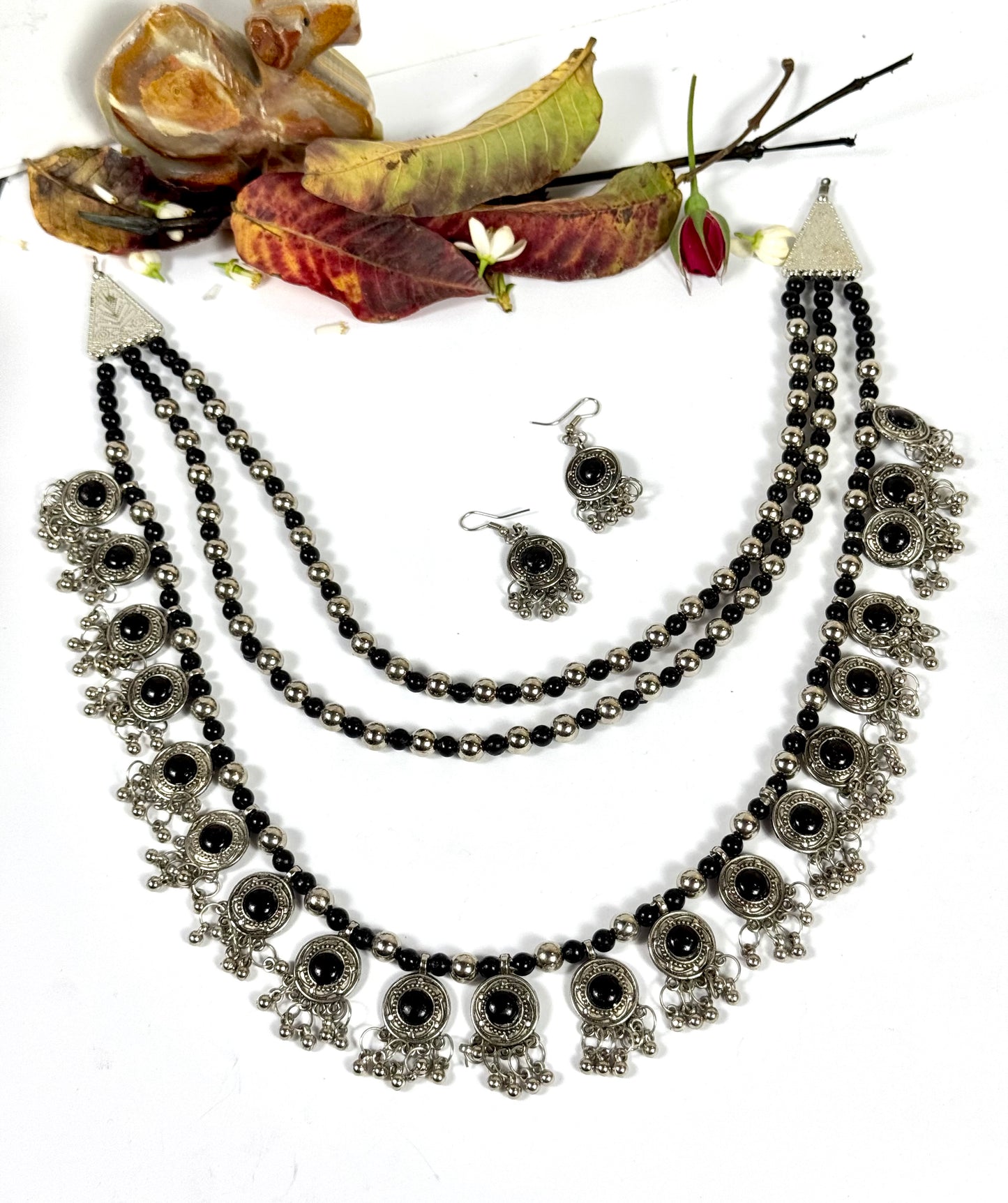 Oxidised Triple layer Mala set