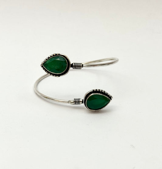Oxidised Adjustable Bangle