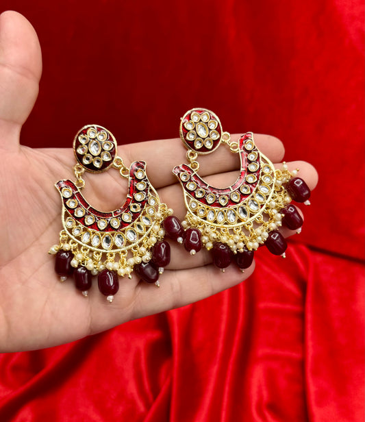 Imported Mina Kundn Earrings