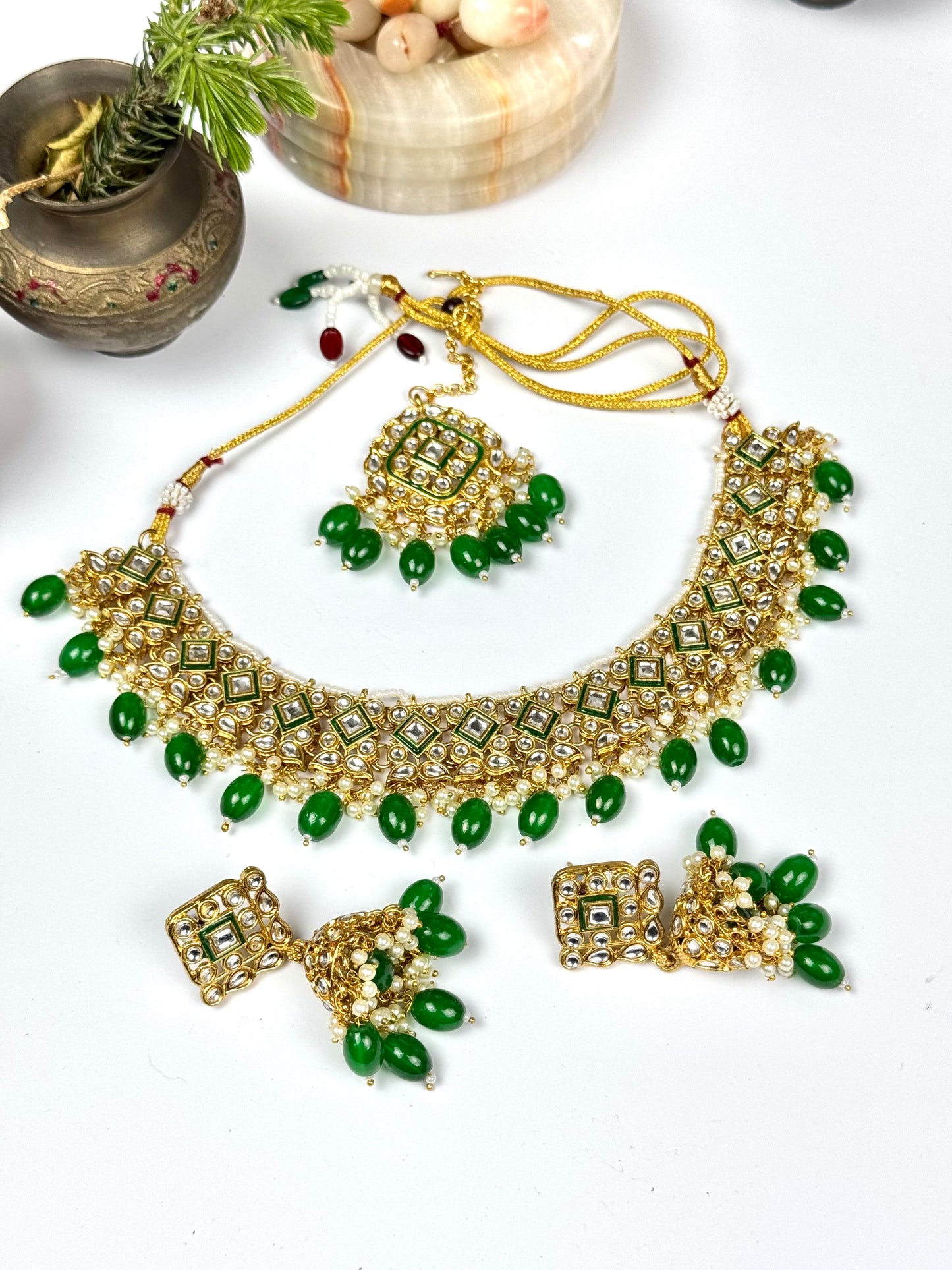 Imported Kundn Necklace Set