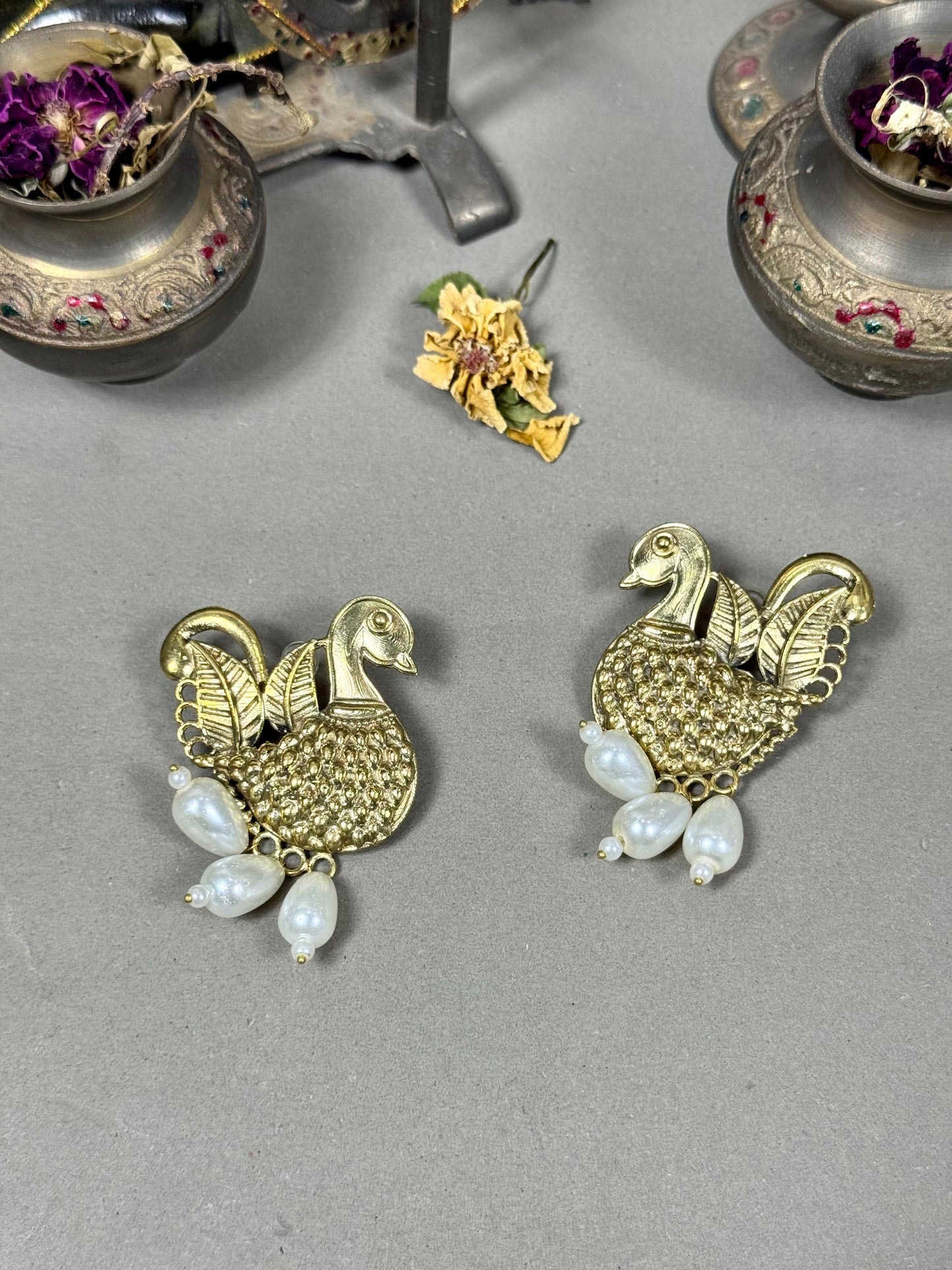 Tribal Bird Earrings