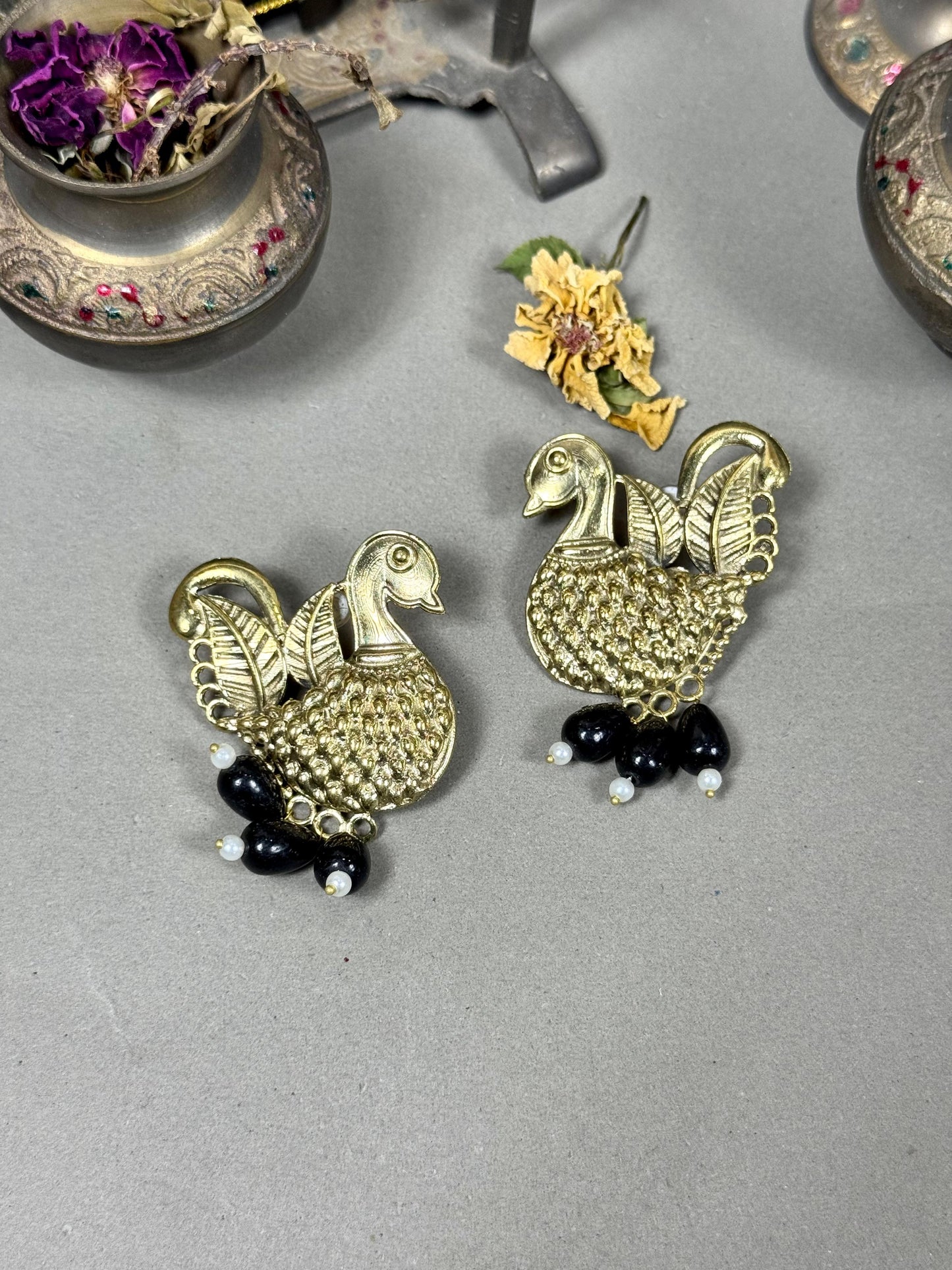 Tribal Bird Earrings
