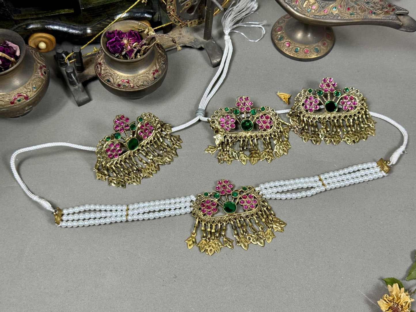 Afghani Multi Choker Set