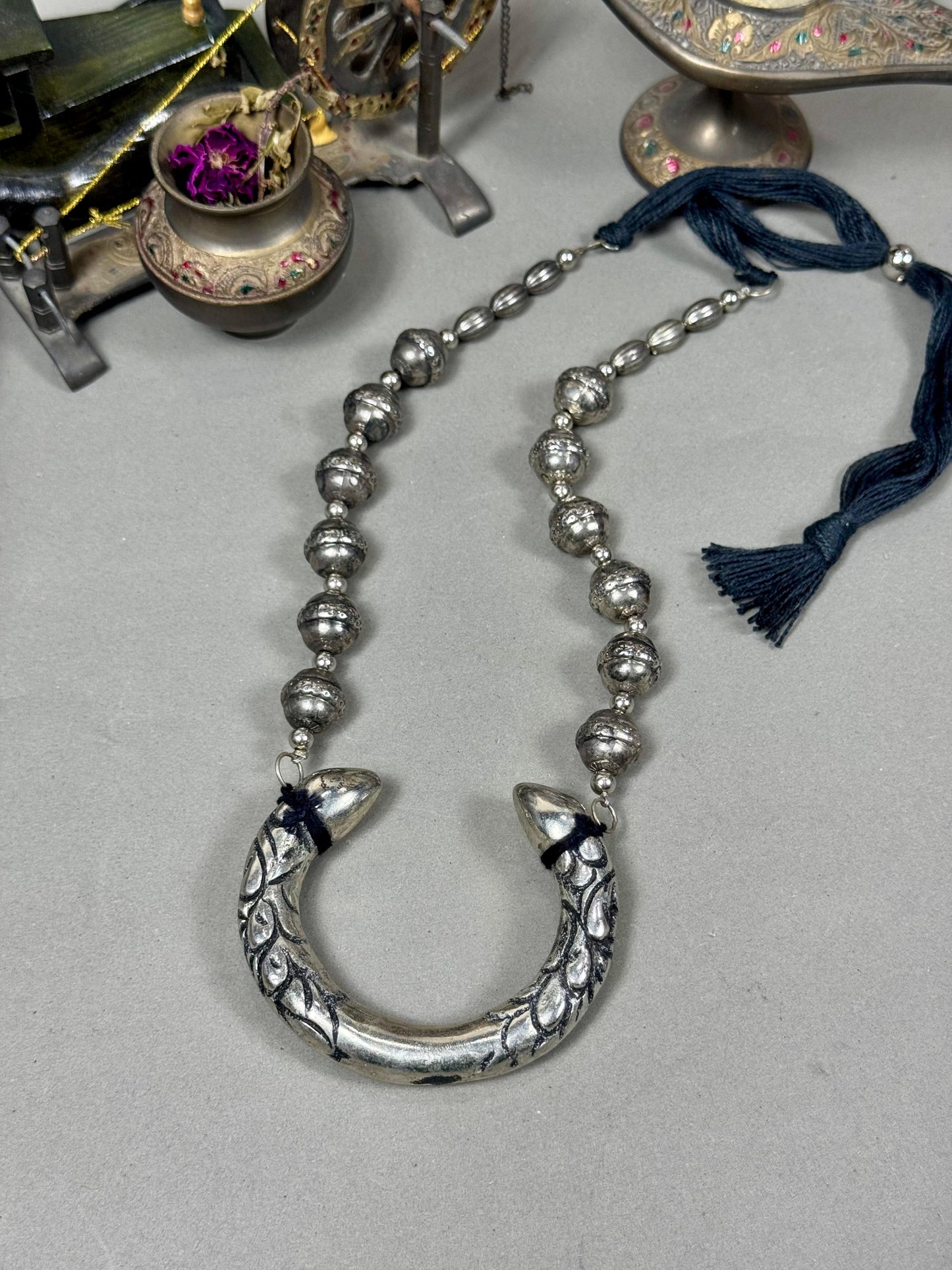 Oxidised Hasli Mala