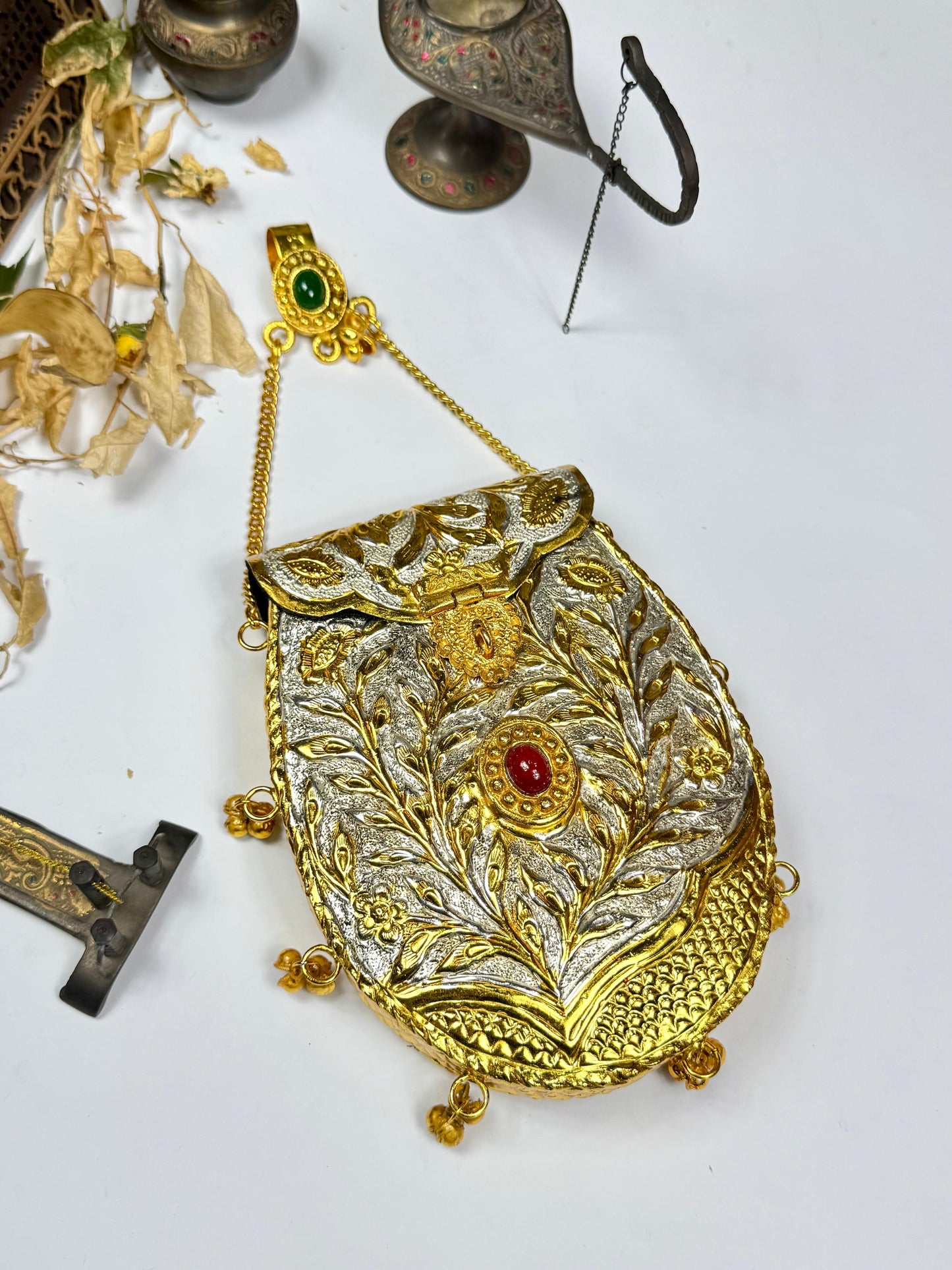 Handmade Metal Clutch