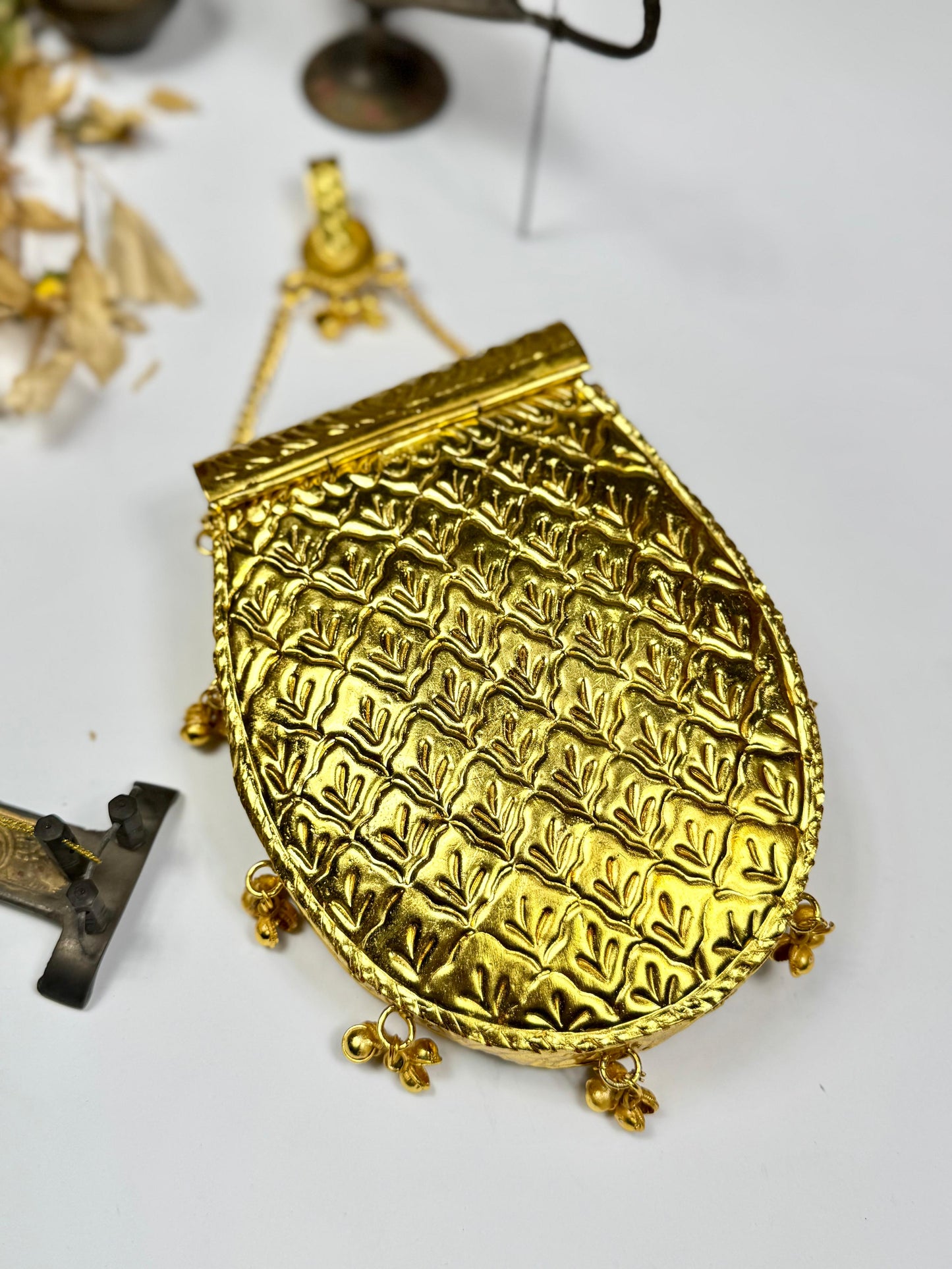 Handmade Metal Clutch