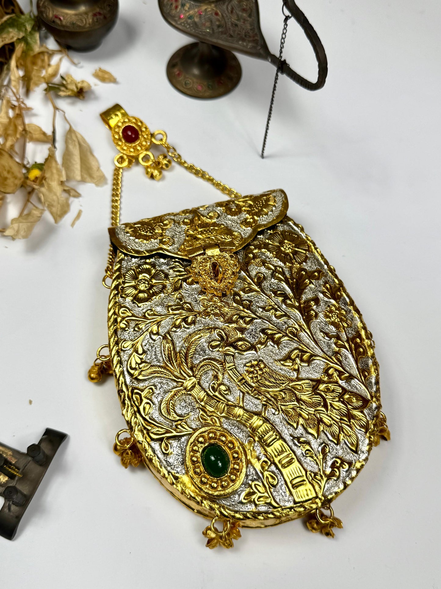 Handmade Metal Clutch