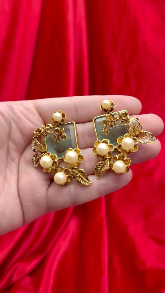 Egyptian Stone Earrings